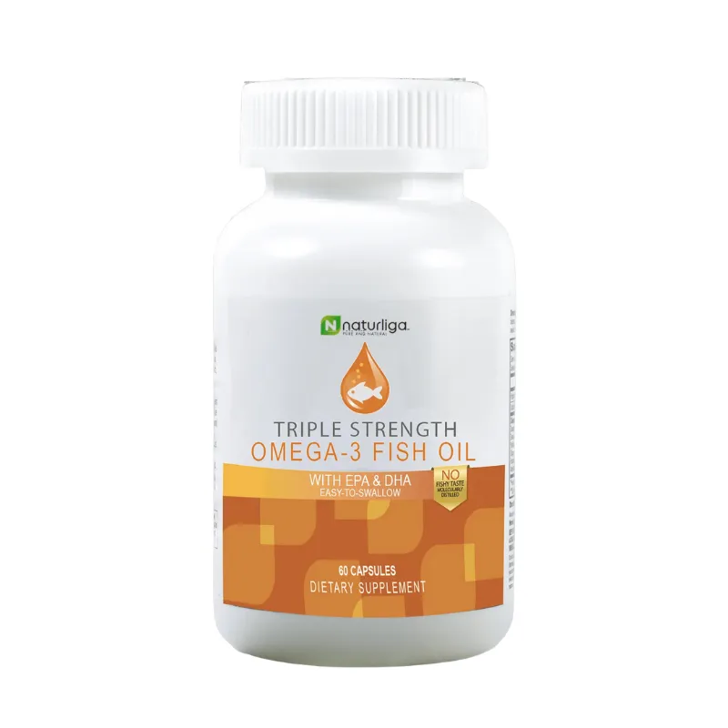 Naturliga™ Triple Strength Omega-3 Fish Oil - 30 Servings Per Container