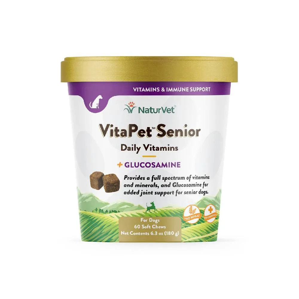 NaturVet - Vitapet Senior 60cts