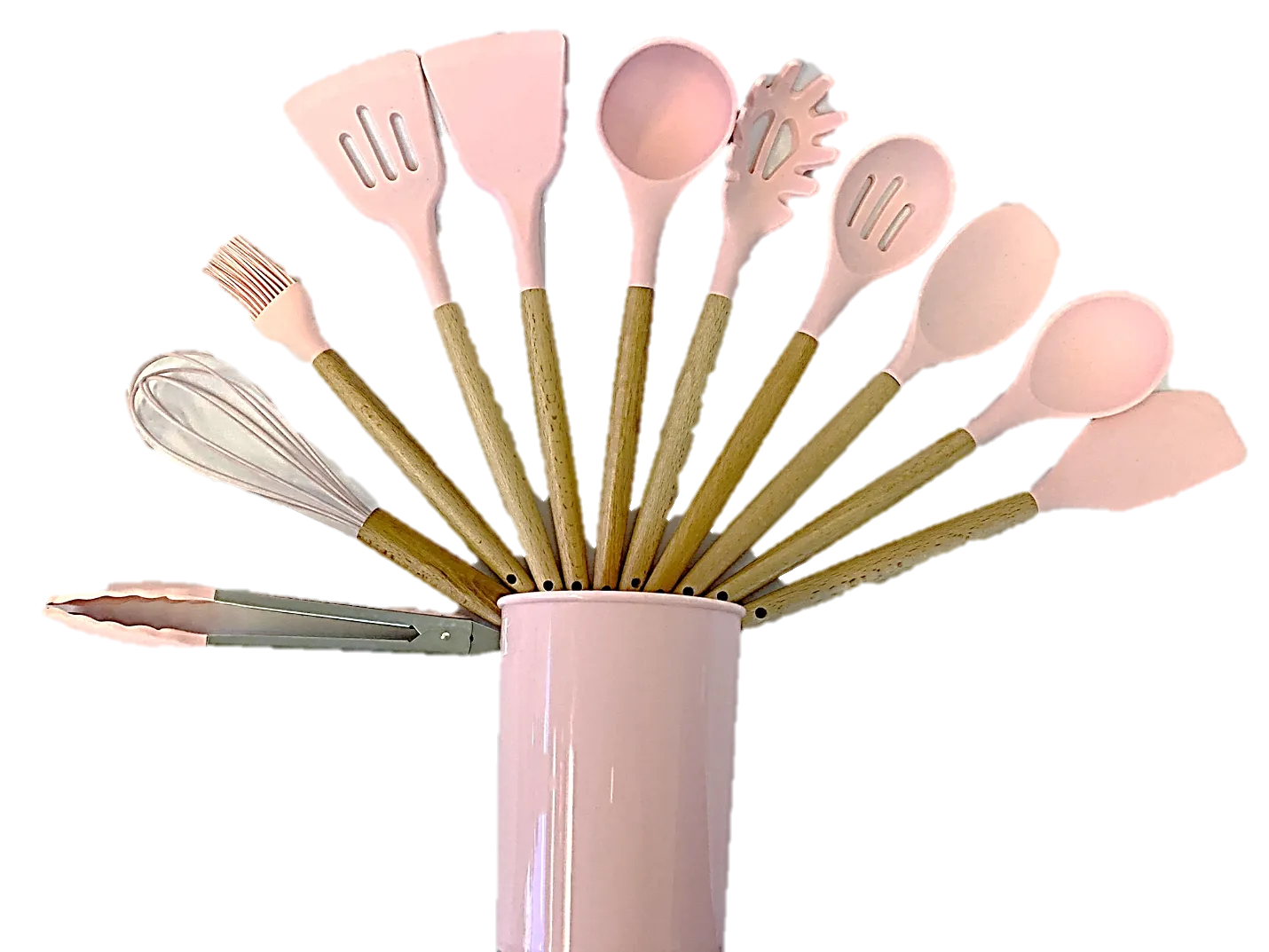 Neware Silicon 12 Piece Kitchen Utensil Set/ Juego de 12 piezas  Utensilios de Siliconia para la cocina