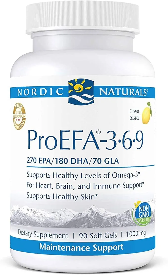 Nordic Naturals ProEFA -3.6.9, 90 ct