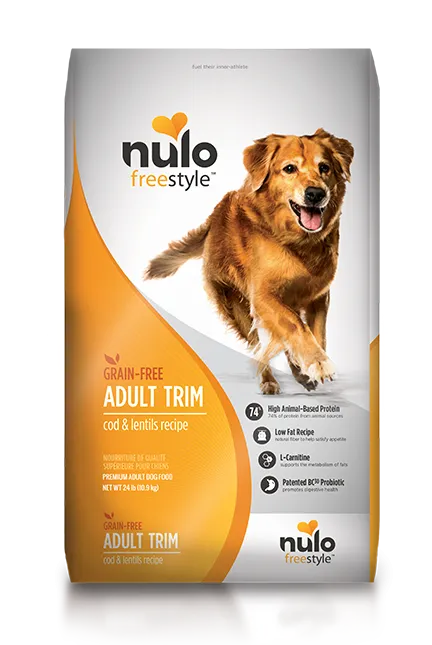 Nulo Adult Freestyle Trim Cod & Lentils