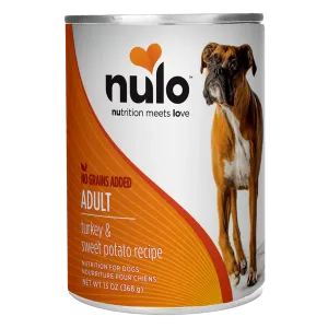 Nulo FreeStyle Grain Free Turkey and Sweet Potato Recipe Canned Dog Food