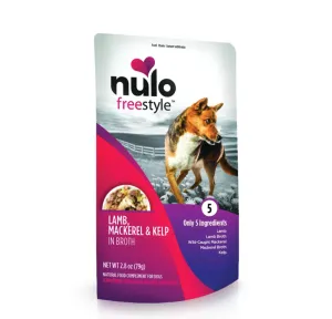 Nulo Freestyle Lamb, Mackerel, and Kelp in Broth Dog Food Topper