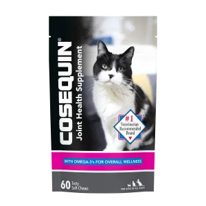 Nutramax Cosequin Joint Health Supplement for Cats - With Glucosamine, Chondroitin, and Omega-3's