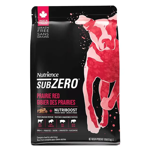 Nutrience SubZero Prairie Red High Protein Dry Dog Food