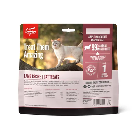 ORIJEN Freeze Dried Grass Fed Lamb Cat Treats