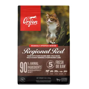 Orijen Regional Red Dry Cat Food 4lb