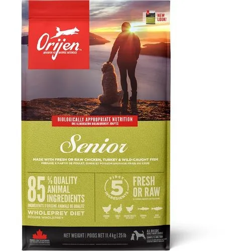 Orijen Senior Grain Free Dry Dog Food All Breeds 11.4kg