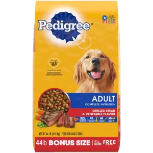 Pedigree Grilled Steak and Vegetables Dry Dog Food (Does not ship - Local delivery only)