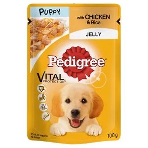 Pedigree Puppy Pouch Chicken Jelly 100g