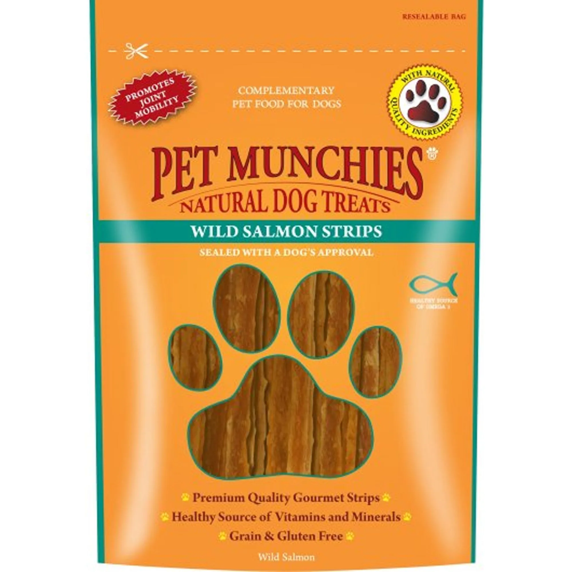 Pet Munchies Wild Salmon Strips