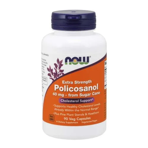 Policosanol Extra Strength 90 Veg Caps By Now Foods