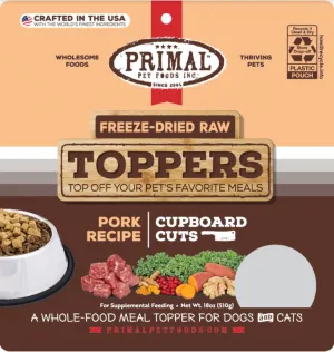 Primal - Freeze Dried Toppers - Cupboard Cuts - Pork