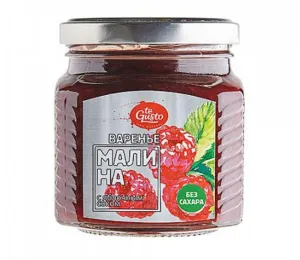 Raspberry Preserve w/ Apple Juice, SUGAR FREE, 0.66 lb/ 300g