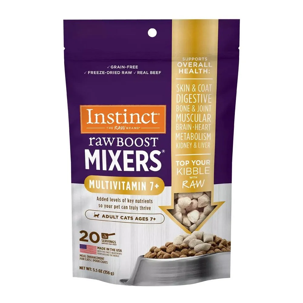 Raw Boost Senior Freeze - Dried Multivitamin Mixers For Cats