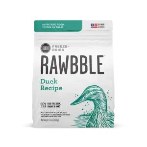 Rawbble Freeze Dried Dog Food - Duck Recipe (4.5oz)