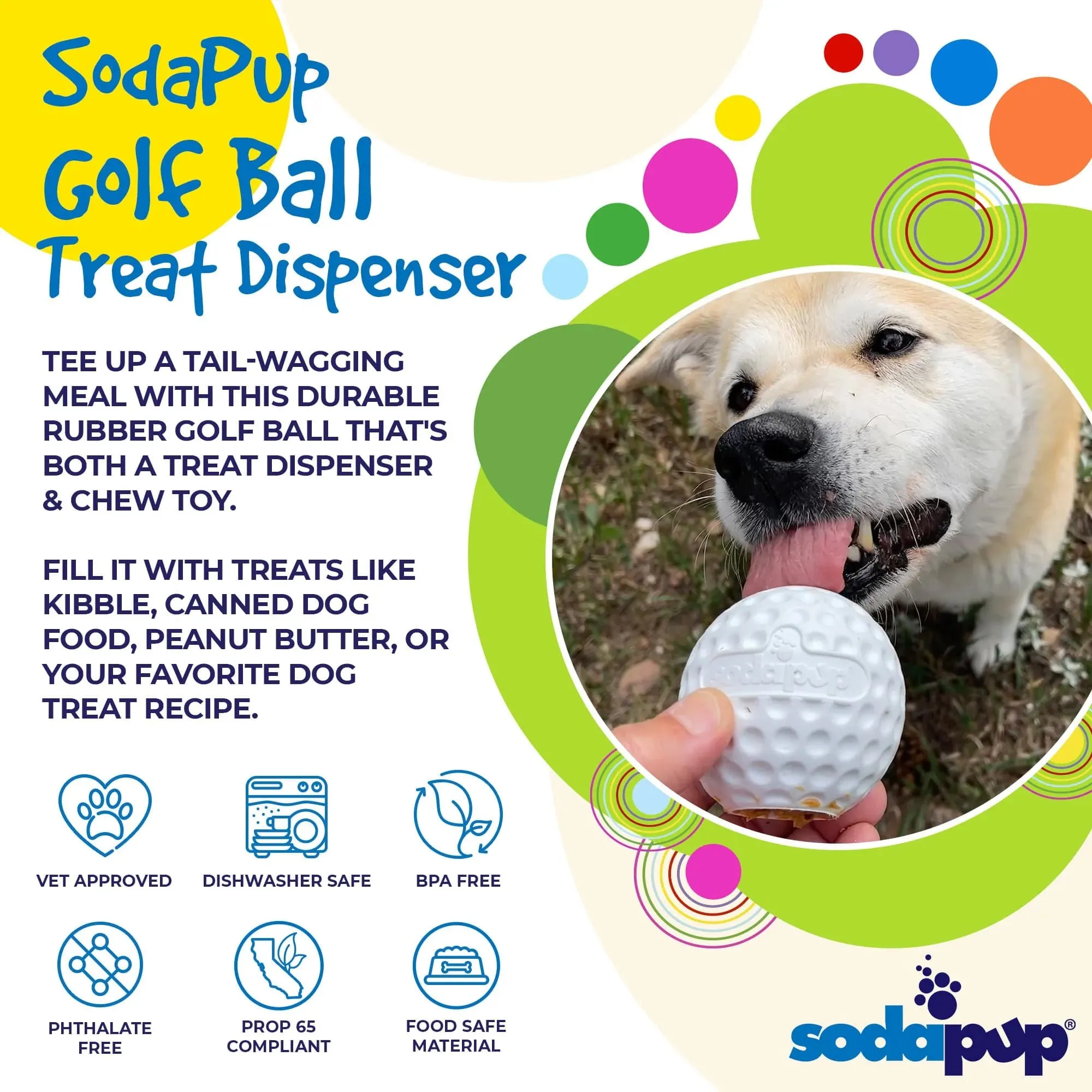 Sodapup Golf Ball