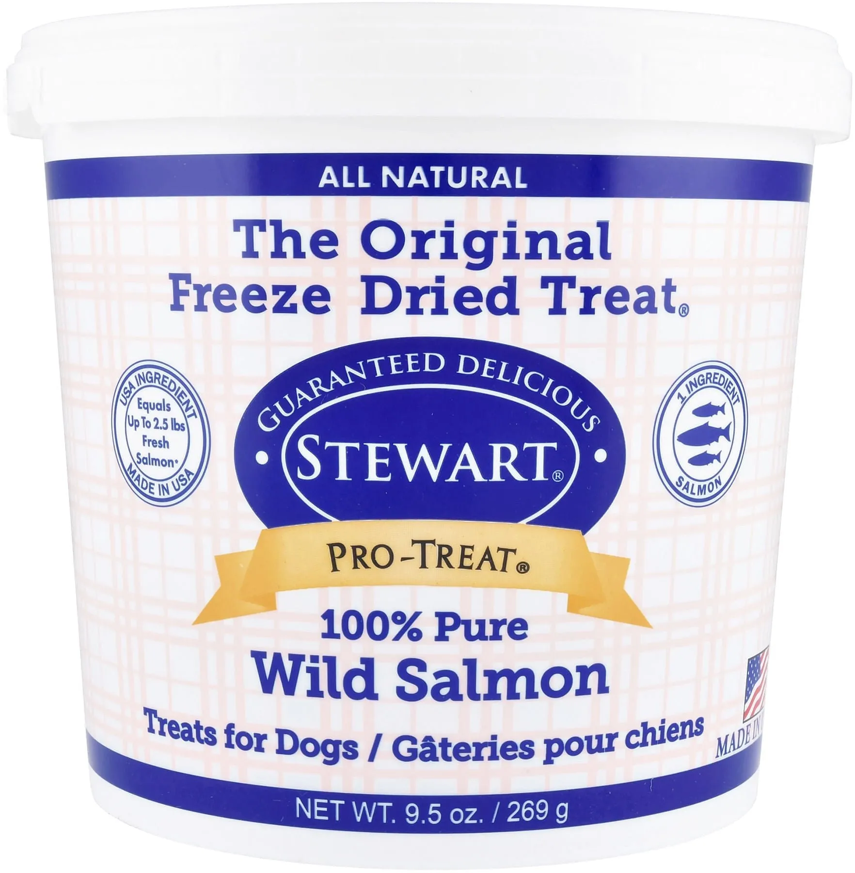 Stewart Pro-Treat Freeze-Dried Wild Salmon Treats for Dogs