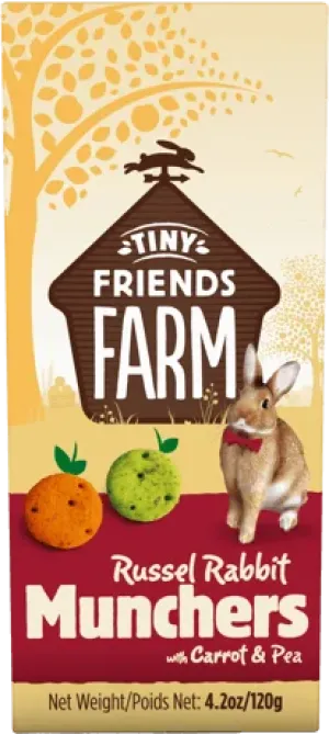 Supreme Petfoods Tiny Friends Russel Rabbit Munchers Treat