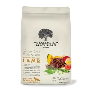 Vetalogica Naturals Grain Free Lamb Adult Dog Food