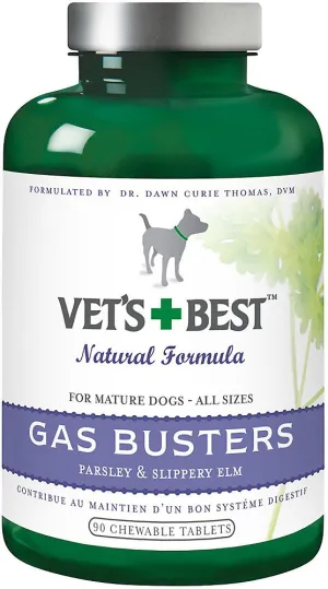 Vet's Best Gas Busters Chewable Tablets for Dogs 90 tab