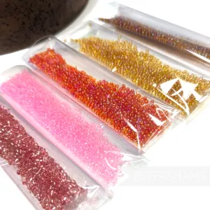 Vintage 1970/80's Assorted Seed Bead Pack