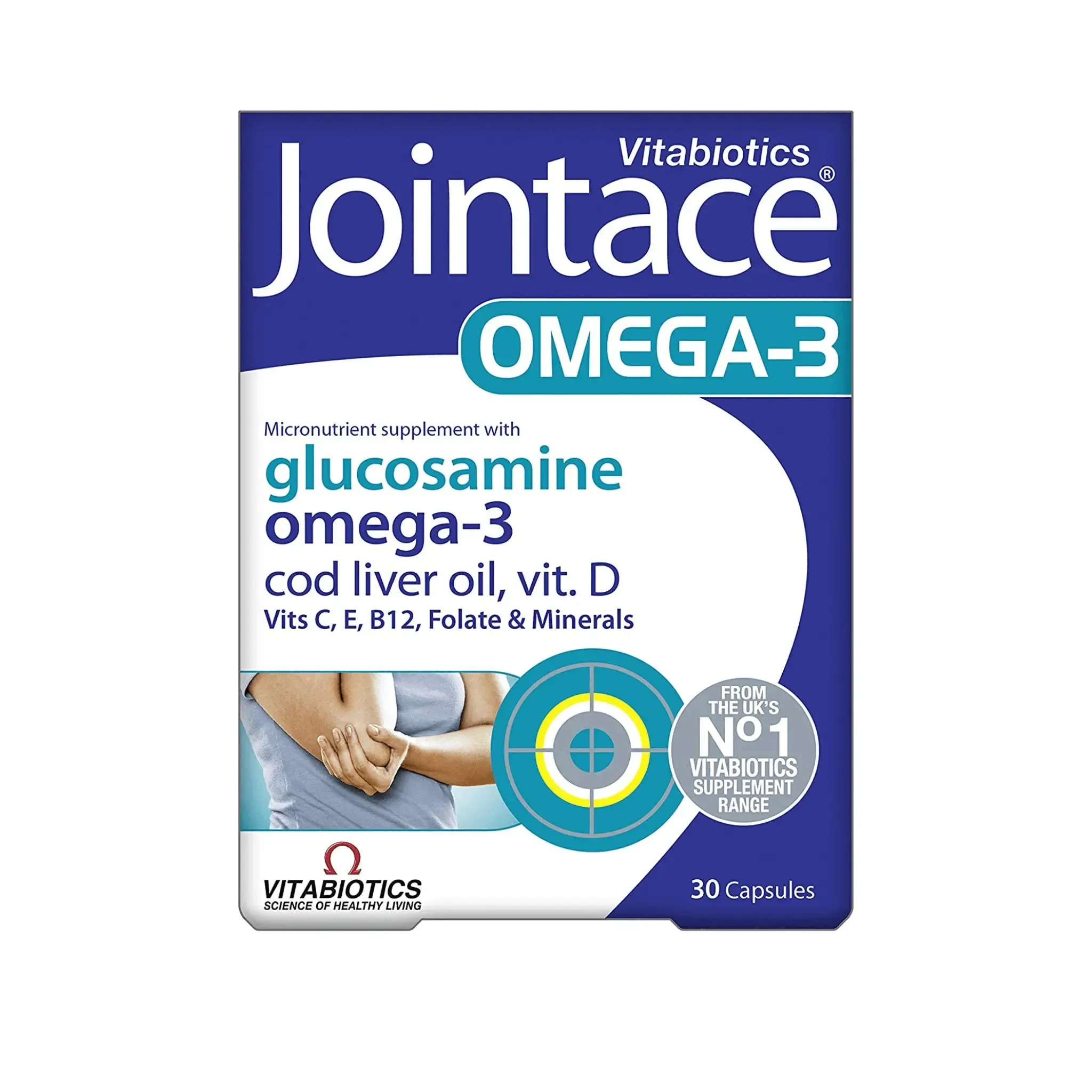 Vitabiotics Jointace Glucosamine and Omega3-30 Capsules