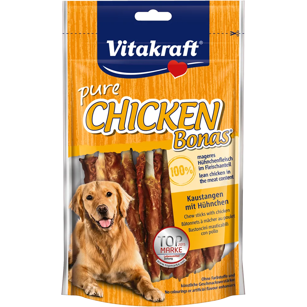 Vitakraft Dog Treats Pure Chicken Bonas 80g