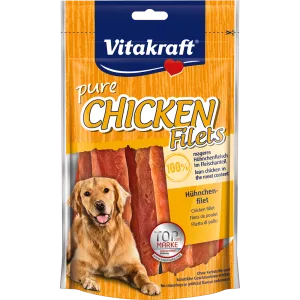 Vitakraft Dog Treats Pure Chicken Fillets 80g