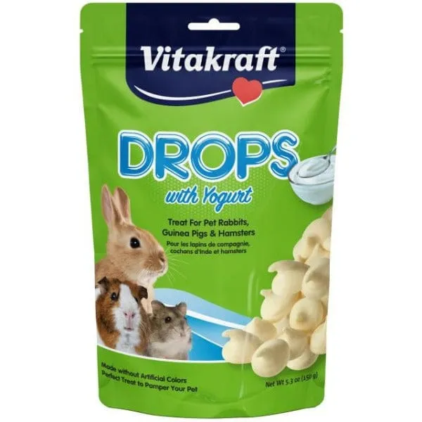 Vitakraft Yogurt Drops Small Animal Treat