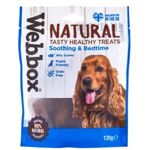 Webbox Natural Soothing & Bedtime Grain-Free Dog Treats 120g