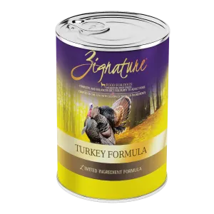 Zignature® Turkey Formula, Wet Dog Food, 13-oz Case of 12